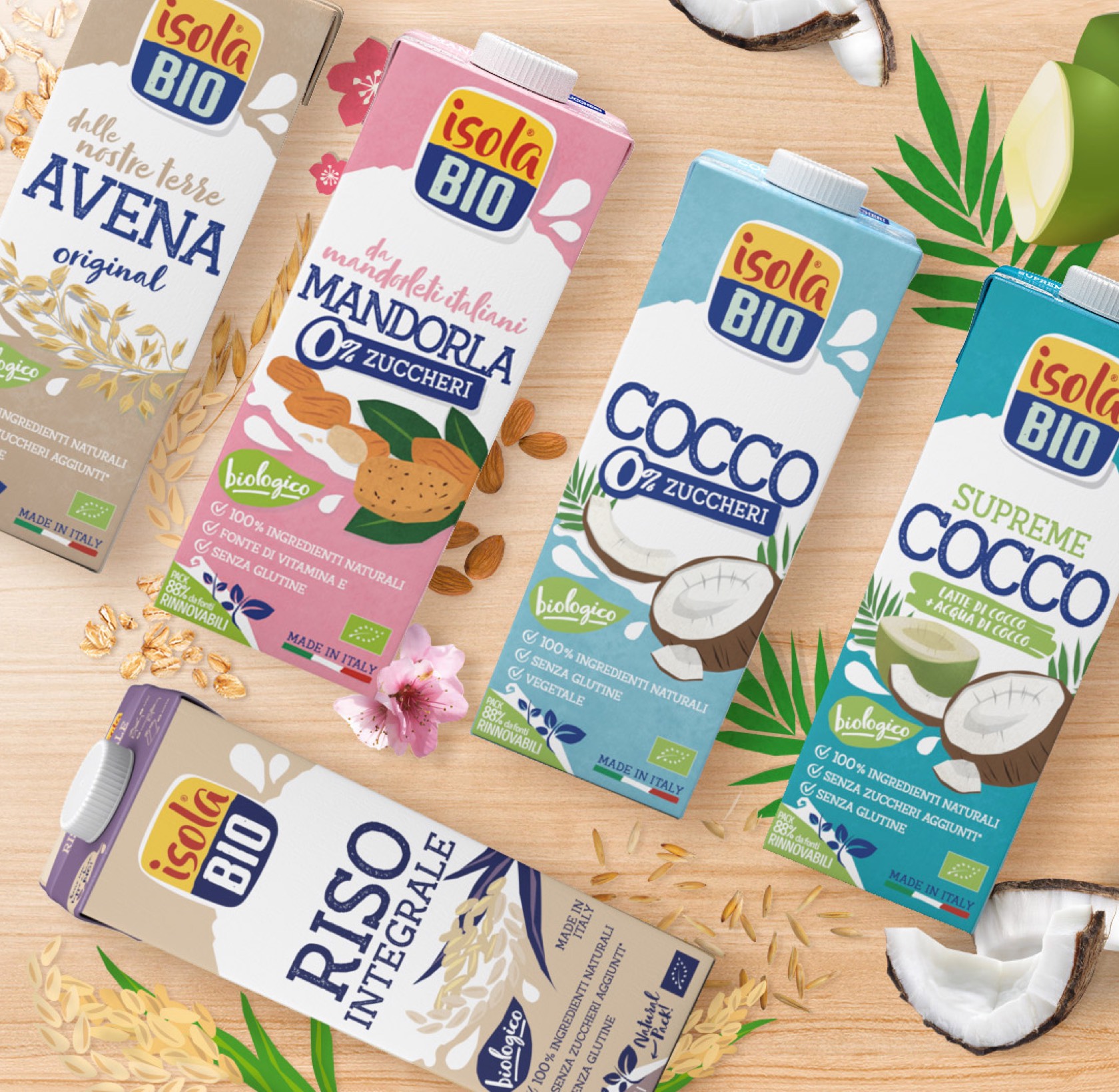 Abafoods plant-based drink product range