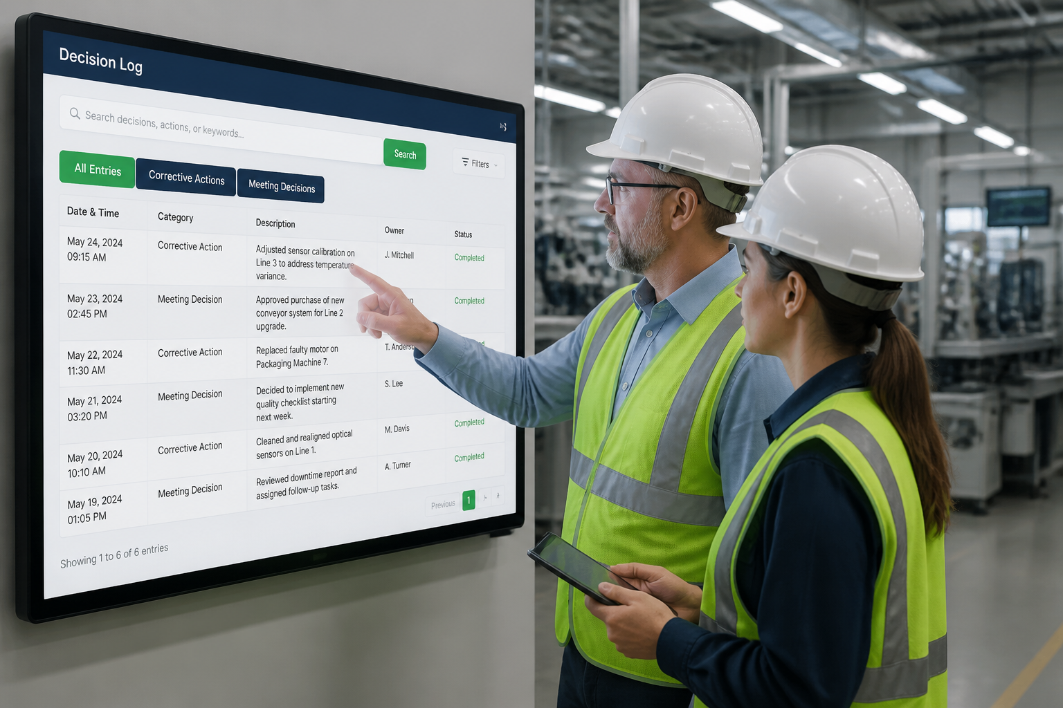 Manufacturing Knowledge Management: Make Every Decision Searchable